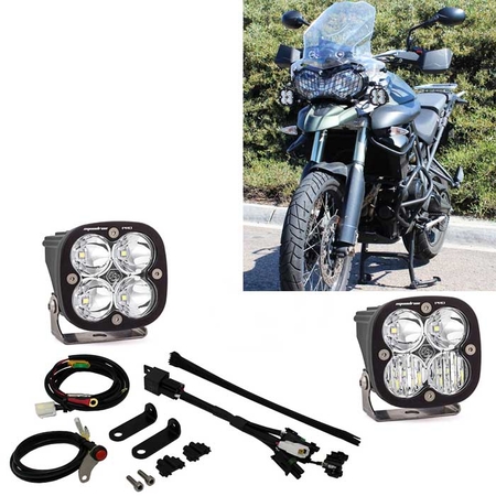 Baja Designs Squadron Pro Triumph Tiger 800xc Led Adventure Bike