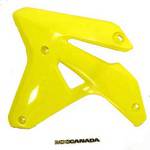 Acerbis Radiator Shrouds Suzuki RMZ450 (2007) Yellow