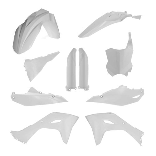 Acerbis FULL Plastic Kit Kawasaki KX250/KX450/KX450X  White