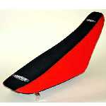 SDG TALL Seat Honda CRF450R (02-04) Black Top/Red Sides