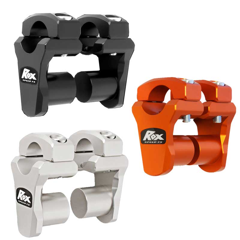 ROX 1-3/4 Inch Pivoting Handlebar Risers for 1-1/8 Inch Handlebar