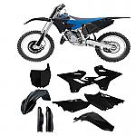 Acerbis FULL Plastic Kit Yamaha Yamaha YZ125/250/YZ125X/YZ250X - Black