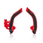 Acerbis X-Grip Frame Guards Beta 2stroke RR/RC, 4stroke RR/RC (20-21) Red/Black  