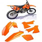 Acerbis Plastic Kit KTM SX (01-02) EXC/MXC (2003) Orange