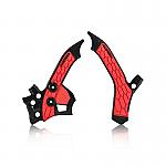 Acerbis X-Grip Frame Protector Honda CRF250L (13-20) Black/Red