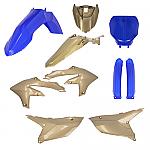 Acerbis FULL Plastic Kit Yamaha YZ450F/250F (2023-2025) Blue/Gold