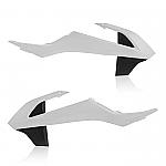 Acerbis Radiator Shrouds KTM SX65:16-20 White/Black