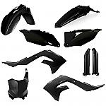 Acerbis FULL Plastic Kit Kawasaki KX250/KX250X: KX450/450X (2019-24) Black