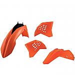 Acerbis Plastic Kit KTM EXC 450/530-XC-W 200-530 (08-11) KTM Orange