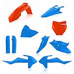 Acerbis FULL Plastic Kit KTM SX/SX-F/XC/XC-F (2019-2021) 16 Orange/Light Blue LIMITED EDITION