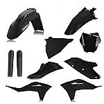 Acerbis FULL Plastic Kit GASGAS MC125/250F/450F and EX300/250F/350F/450F (2021-2023) Black