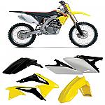 Acerbis Plastic Kit Suzuki RMZ250 (10-18) Original 13