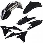 Acerbis Plastic Kit Yamaha YZ250FX/YZ450FX/WR250F/WR450F (2015-2018) Black