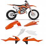 Acerbis Plastic Kit KTM SX 85 (2018-2020) Original 18