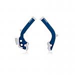 Acerbis X-Grip Frame Protector Husqvarna TC/FC/TX/FX/FX (16-19) White/Blue