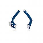 Acerbis X-Grip Frame Protector Husqvarna FC/FE/TC/TE/TX (2016-2019) White/Blue