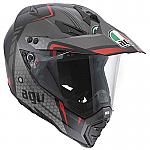 AGV AX-8 DUAL EVO GT Helmet Black/Silver/Red