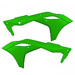 Acerbis Radiator Shroud Kawasaki KX250F:17-18, KX250:19-20 Green