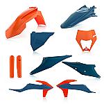 Acerbis FULL Plastic Kit KTM XCF-W350/500, XC-W150tpi/250tpi/300tpi, EXC300tpi, EXC-F350/500 Orange/Dark Blue