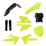 Acerbis FULL Plastic Kit Triumph TF 250-X/TF 450-X/TF 450-RC - Black/Flo-Yellow
