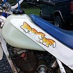 Clarke Fuel Tank Honda TR200 FAT CAT (1986-1987)