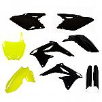 Acerbis Full Plastic Kit Suzuki RMZ450 (08-17) Black/Flo-Yellow