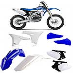 Acerbis Plastic Kit Yamaha YZ 450F (2010-2013) Blue 13