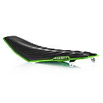 Acerbis X-Seat SOFT Kawasaki KX250F:17-18, KX250:19-20, KX450F:16-18 Black/Green