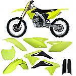 Acerbis Full Plastic Kit Suzuki RMZ250 (10-18) Flo-Yellow