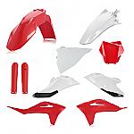 Acerbis FULL Plastic Kit GASGAS MC125/250F/450F and EX300/250F/350F/450F (21-22) Red/White