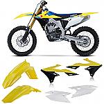 Acerbis Plastic Kit Suzuki RMZ250:19-20, RMZ450:18-20 Original 18