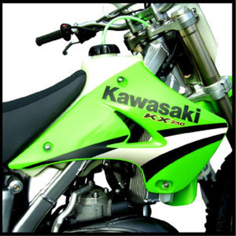 Clarke Fuel Tank Kawasaki KX250 (05-07) 3 Gallon