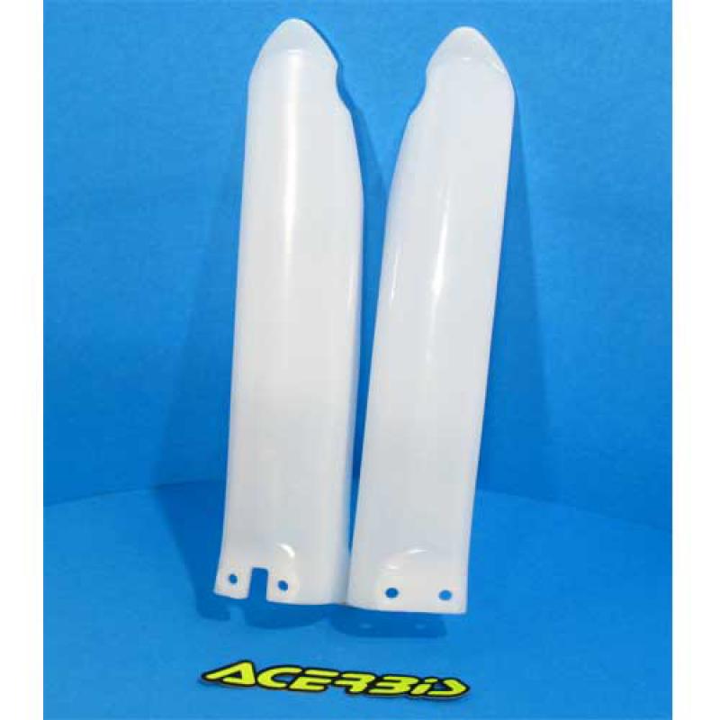 Acerbis Lower Fork Cover Set Kawasaki KX 125/250/500 (94-03) Natural