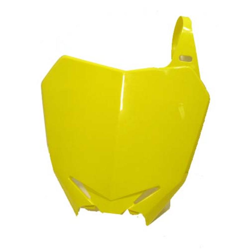 Acerbis Front Number Plate Suzuki RMZ250 (10-18) RMZ450 (08-17) Yellow