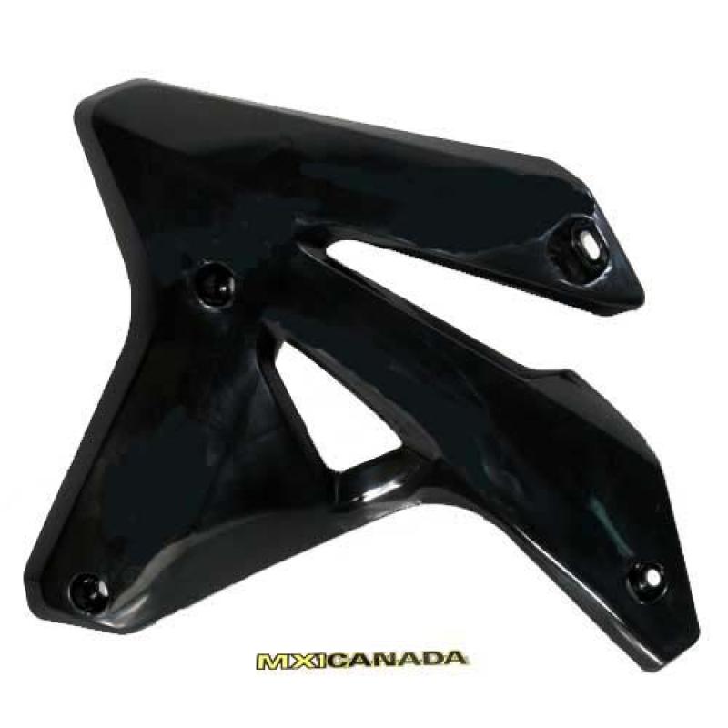 Acerbis Radiator Shrouds Suzuki RMZ450 (2007) Black