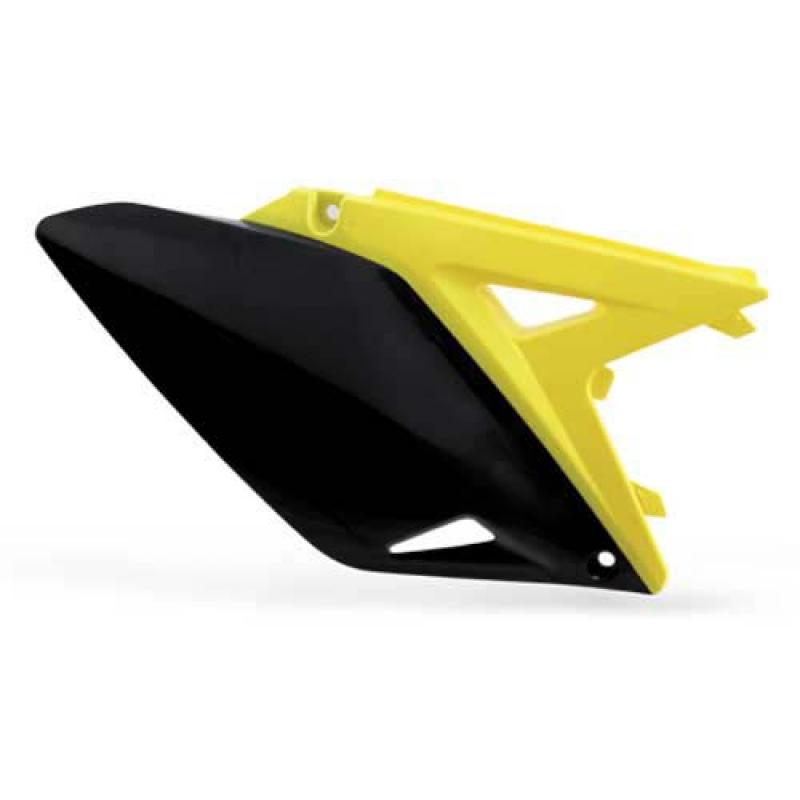 Acerbis Side Panels Suzuki RMZ250 (10-18) Black/Yellow