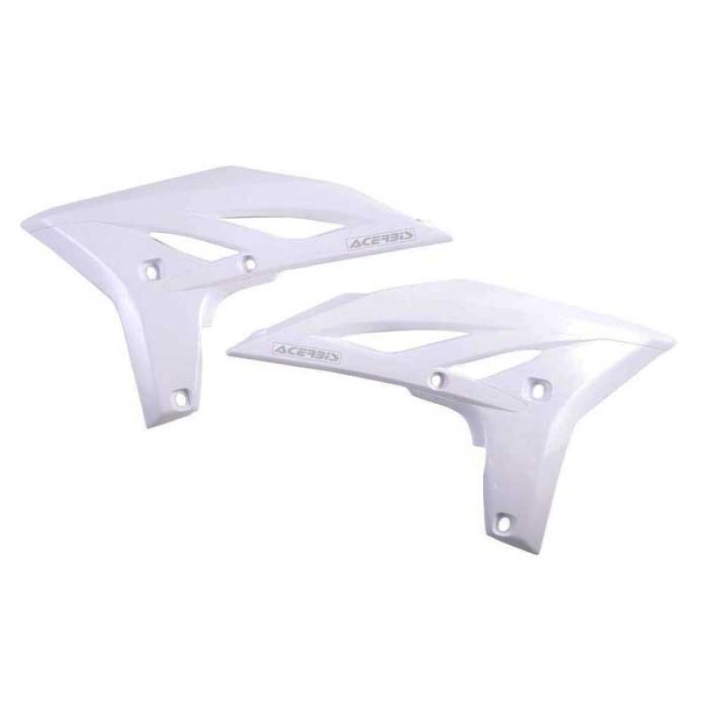 Acerbis Radiator Shrouds Yamaha YZ250F (2010-2013) WR450F (2012-2015) White