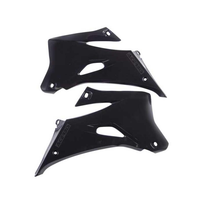 Acerbis Radiator Shrouds Yamaha YZ 250F/450F (2006-2009) Black