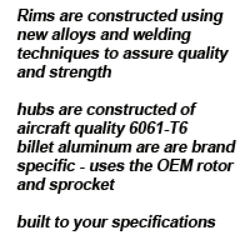 Pro-Wheel Racing Front Wheel Set for Honda