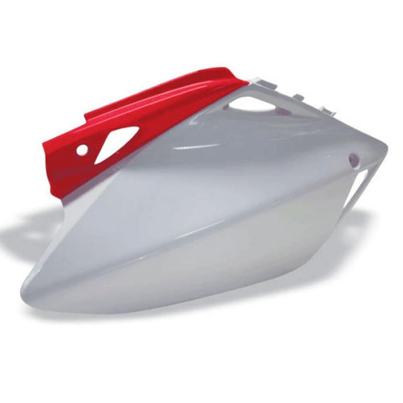 Acerbis White Side Panels – 1996-2004 Honda XR250R & XR400R – OEM Fit, Pre-Drilled, Pair