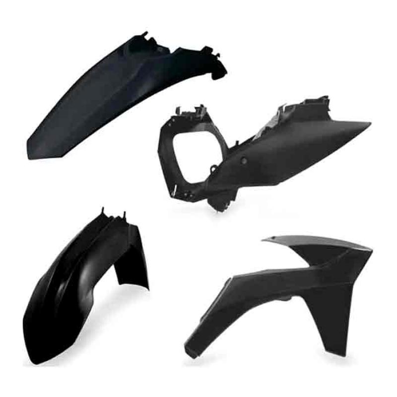Acerbis Plastic Kit KTM EXC/EXC-F/XC-W/XCF-W (12-13) Black