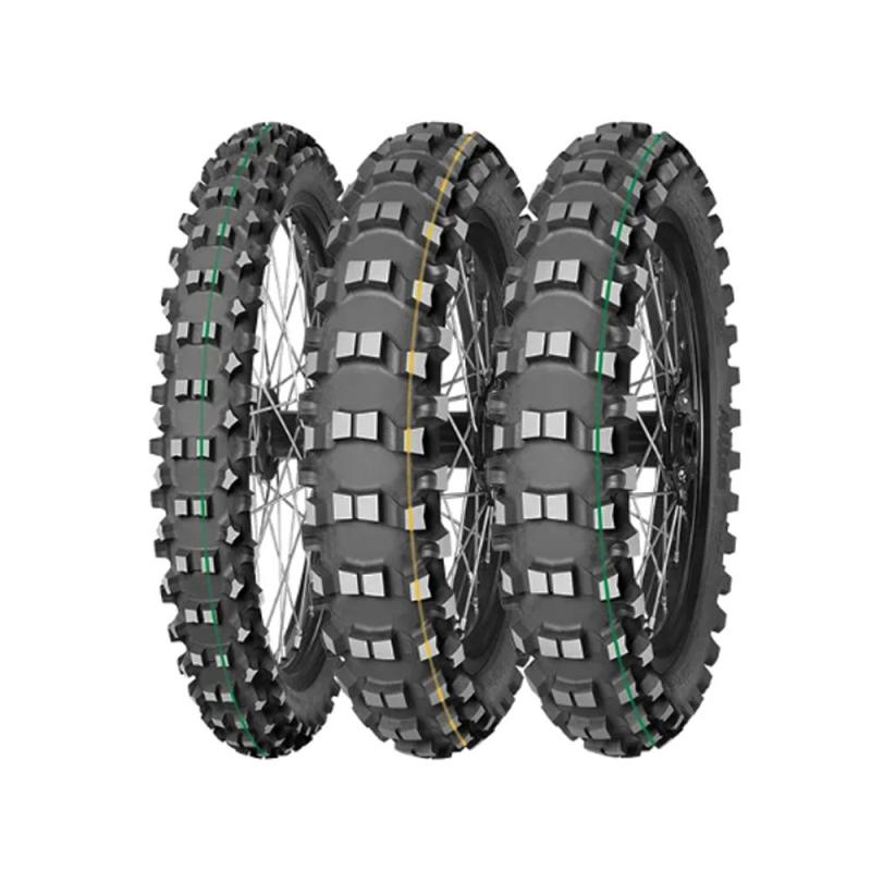 Mitas Terra Force-EX SM SUPER LIGHT (Green Stripe) Front: 90/90-21 54M TT 