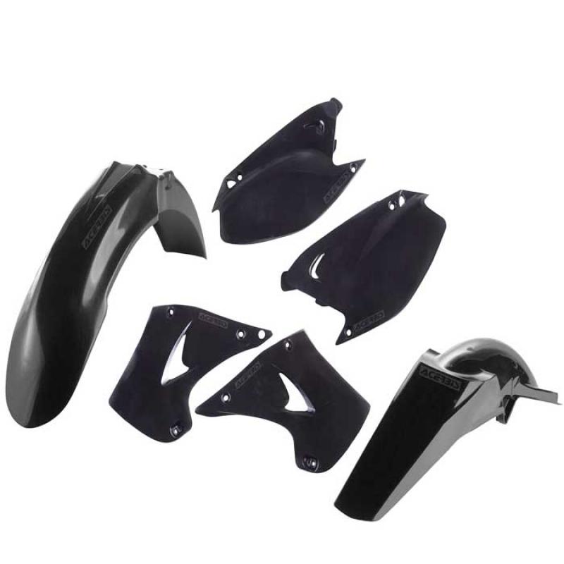 Acerbis Plastic Kit Kawasaki KX 125/250 (03-07) Black