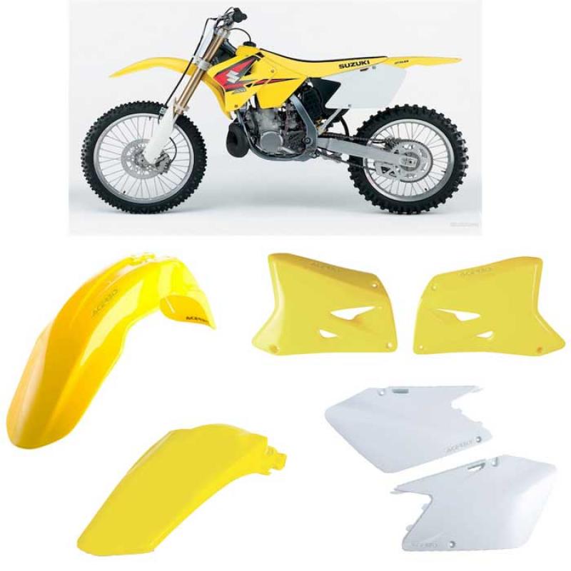 Acerbis Plastic Kit Suzuki RM125 (03-07) RM250 (03-08) Original 05