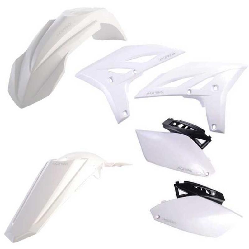 Acerbis Plastic Kit Yamaha YZF 250 (10-13) White