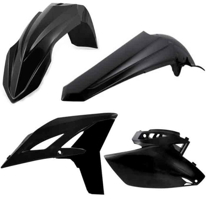 Acerbis Plastic Kit Yamaha YZ 250F (10-13) Black