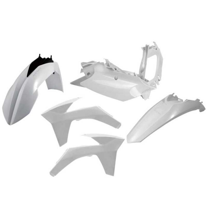 Acerbis Plastic Kit KTM SX/SX-F/XC/XC-F (11-12) White
