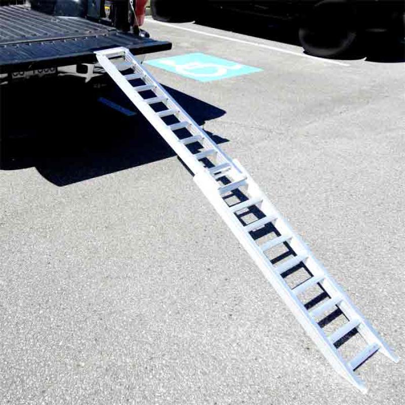 Pro-Wheel Racing Lightweight Aluminum 6ft 4in Folding Ramp