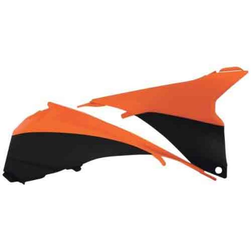 Acerbis Air Box Covers KTM EXC/EXC-F/XCW/XCF-W (14-16) 14/15 Orange/Black