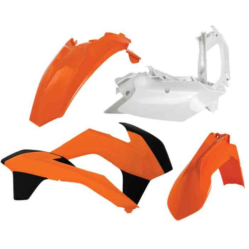 Acerbis Plastic Kit KTM EXC/EXC-F/XCF-W/XC-W (14-16) Original 14